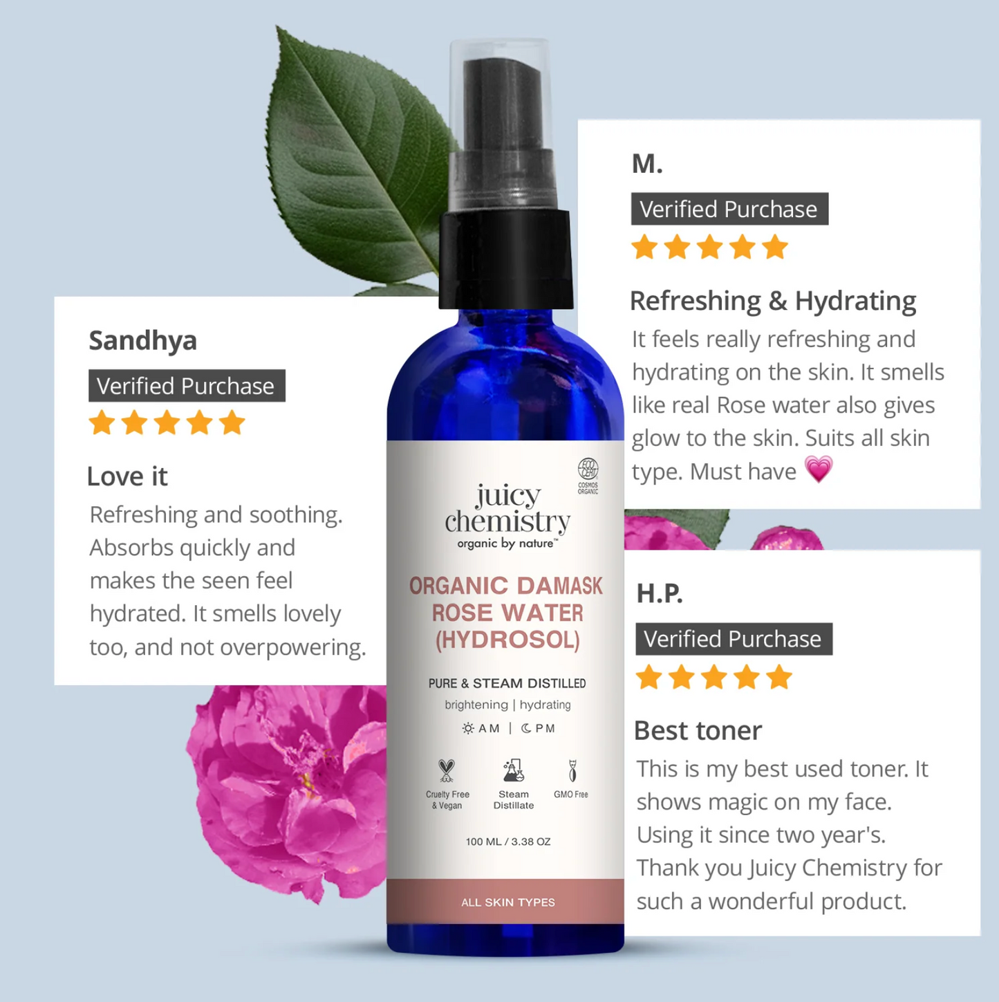 Bulgarian Rose Water (Hydrosol)