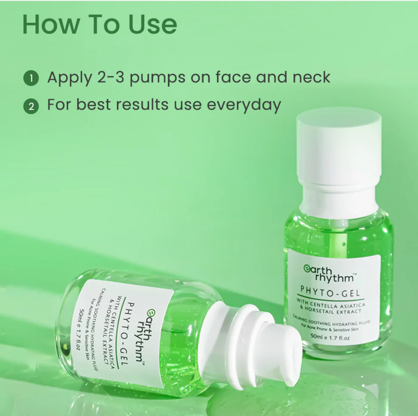 Photo Gel with Centella Asiatica and Horsetail Extract