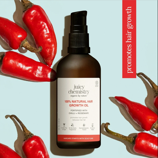 Chilli, Horsetail and Black Seed Hair Growth Oil