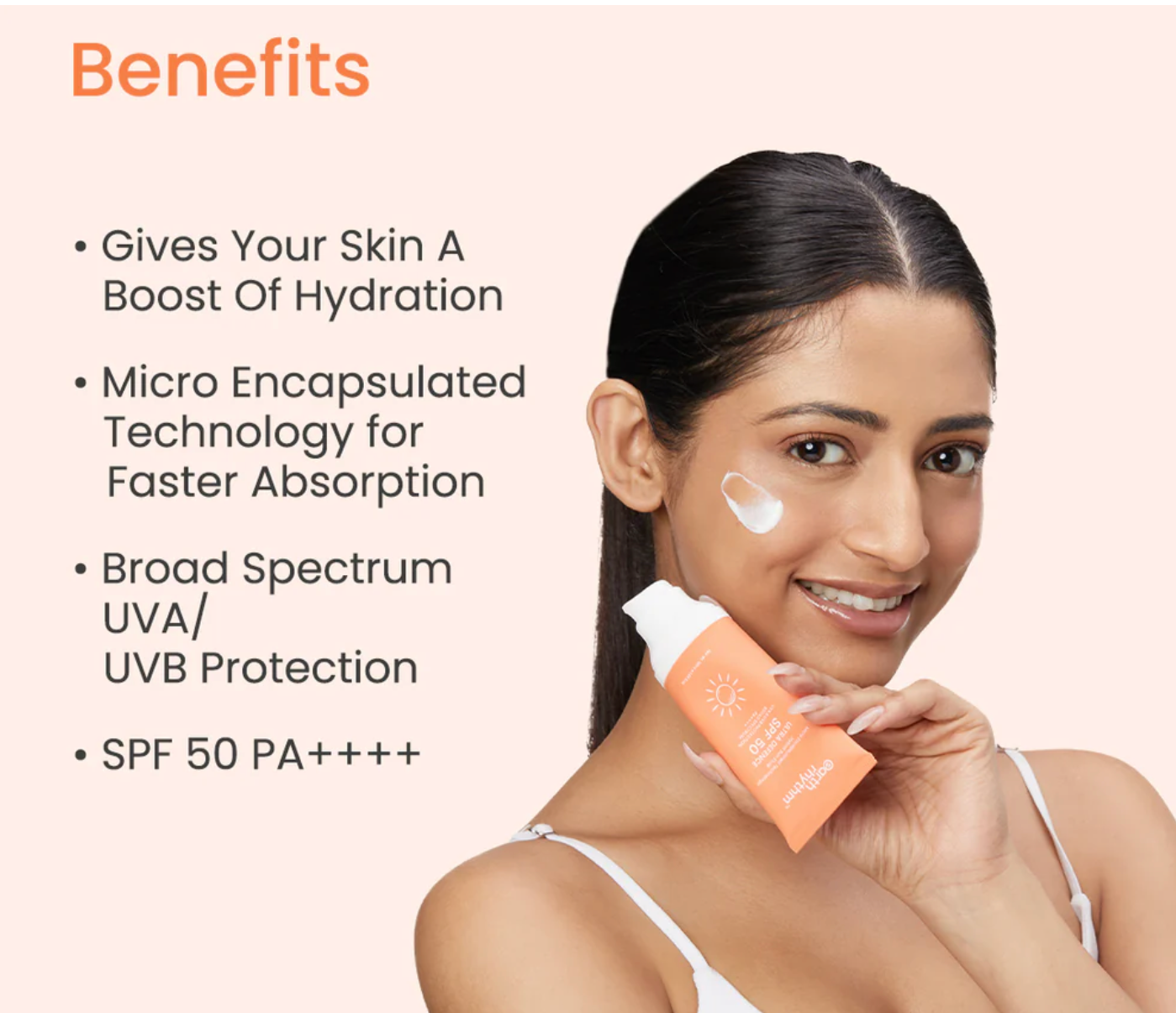 Ultra Defence Hybrid Sunscreen Fluid - SPF 50, UVA and UVB Protection and PA++++